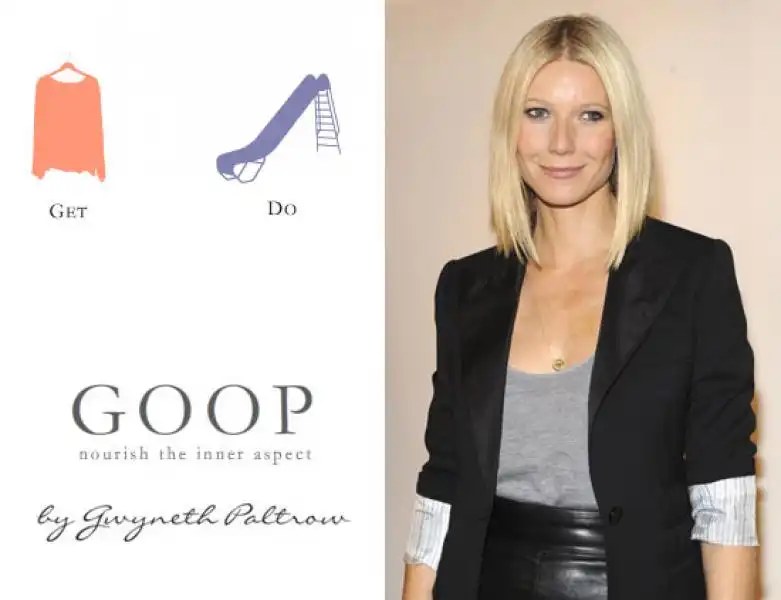 Il sito Goop fornisce consigli di lifestyle 