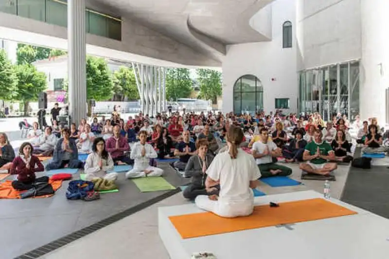 yoga al Maxxi