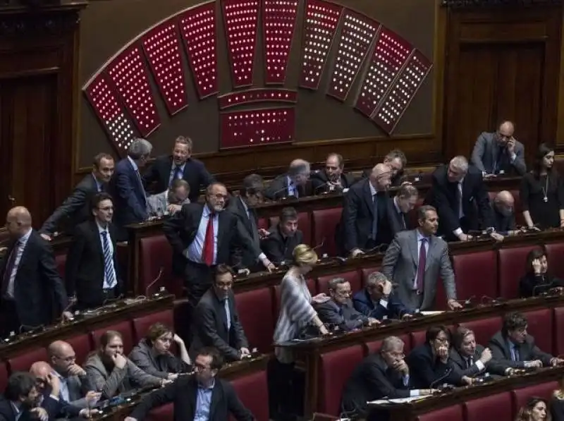 a montecitorio per il voto sull italicum