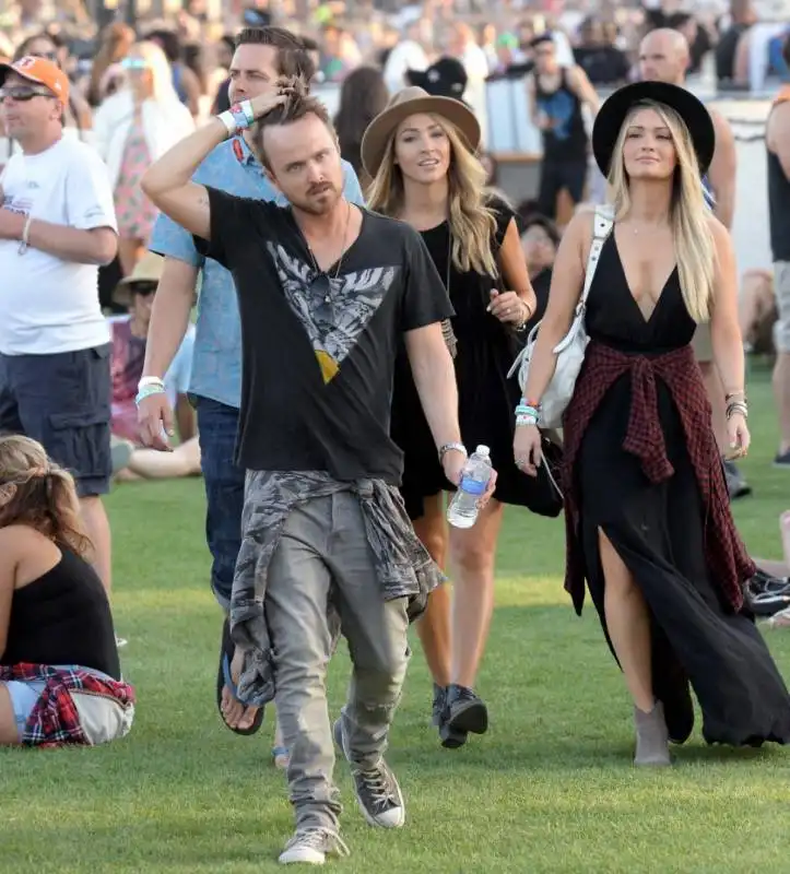 aaron e lauren paul a coachella