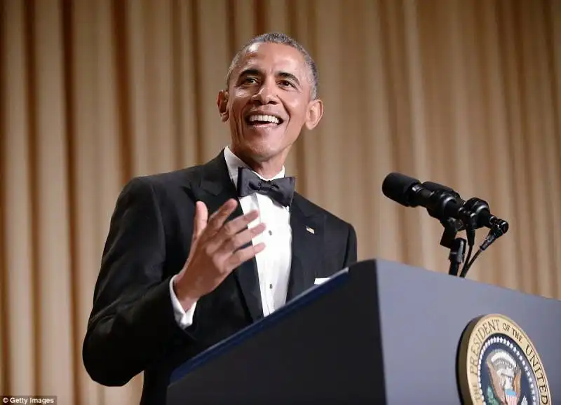 barack obama cena dei corrispondenti