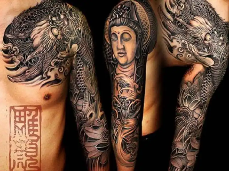 buddha tattoo 3