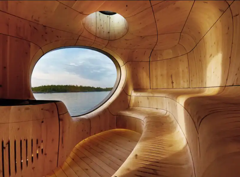 grotto sauna in canada