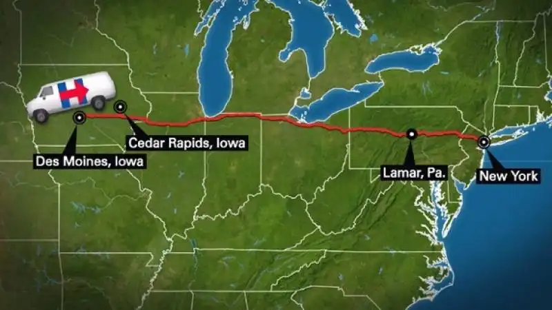 il road trip di hillary clinton da new york all iowa