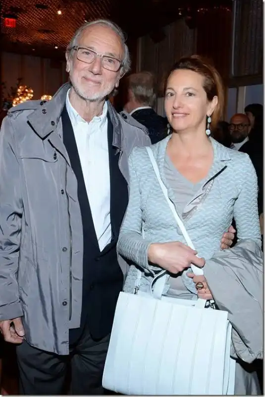 IL SETTTANTENNE RENZO PIANO CON LA GIOVANE MOGLIE MOLLY