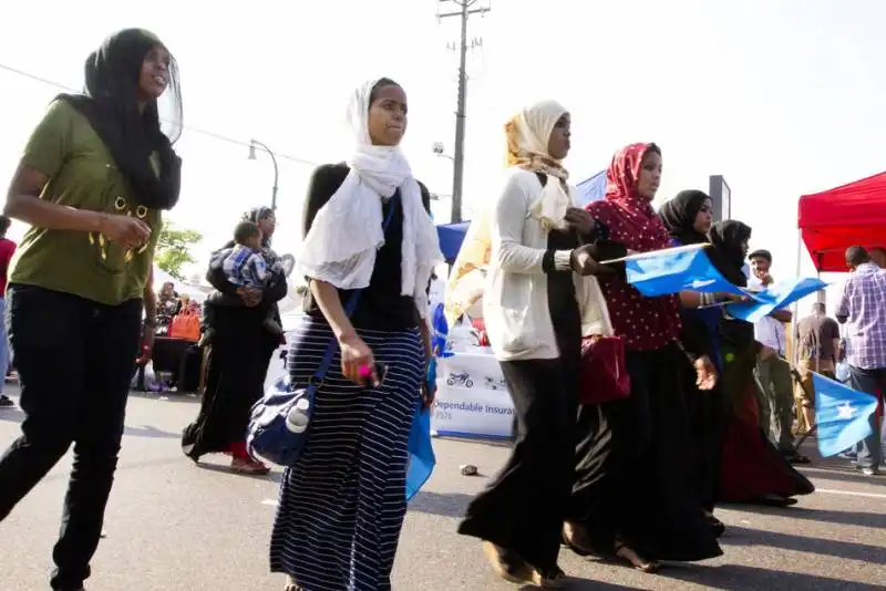 la comunita  somala islamica di minneapolis in minnesota