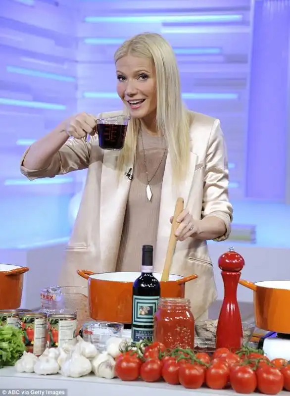 le ricette di gwyneth paltrow