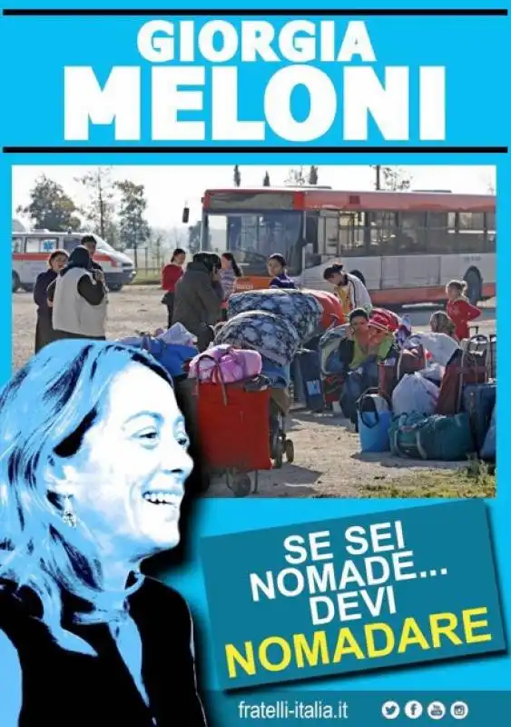 manifesto elettorale giorgia meloni