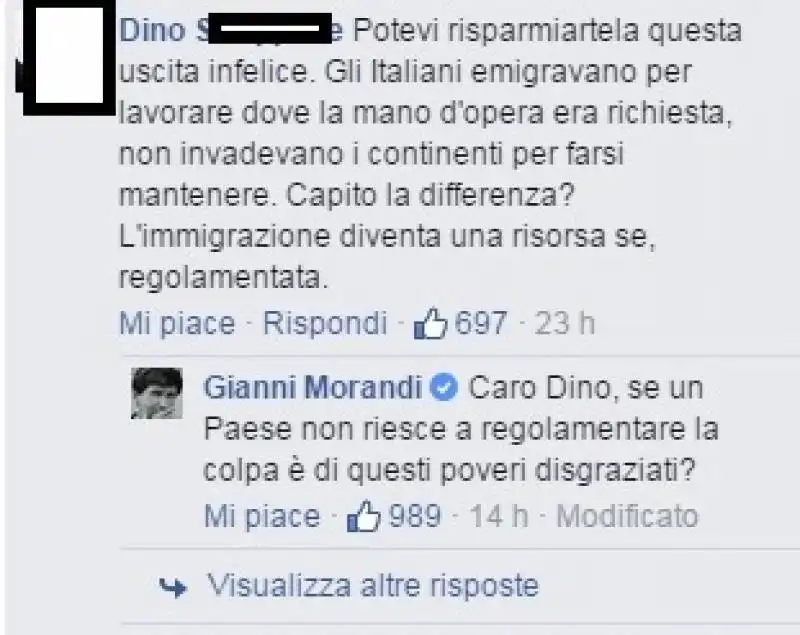 messaggi gianni morandi scelti da giornalettismo  4