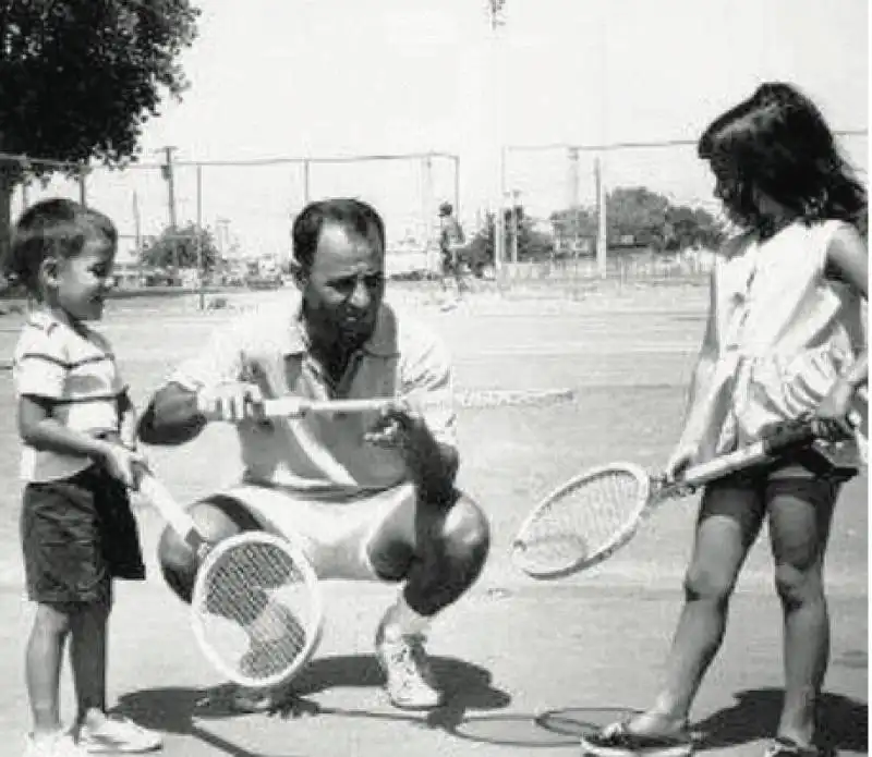 mike agassi e figli