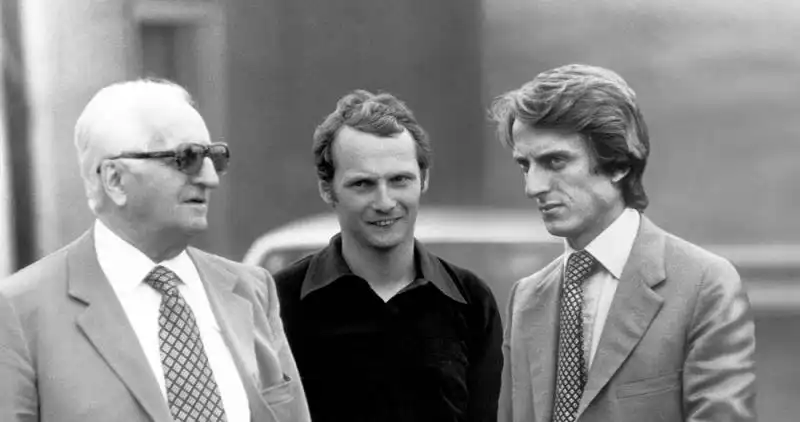 niki lauda enzo ferrari montezemolo