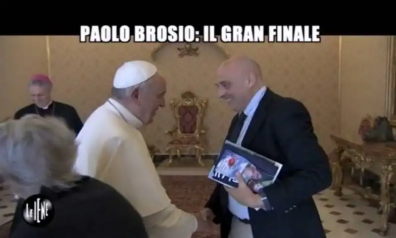 paolo brosio incontra papa francesco bergoglio