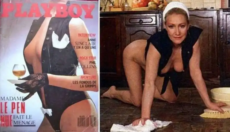 pierrette le pen  su playboy