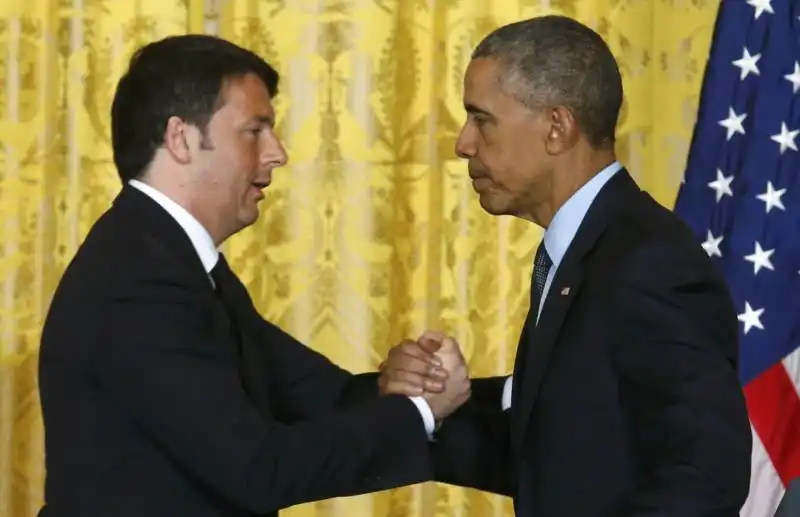 RENZI E OBAMA 