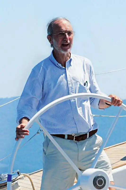 RENZO PIANO IN BARCA A VELA