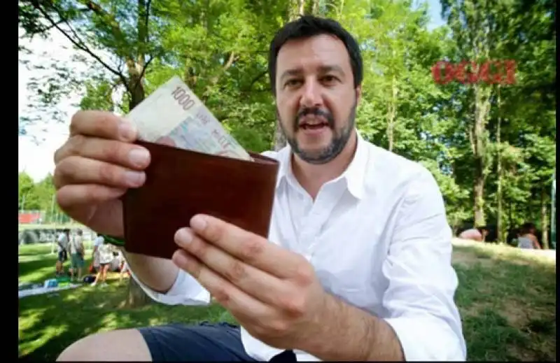 salvini con le lire