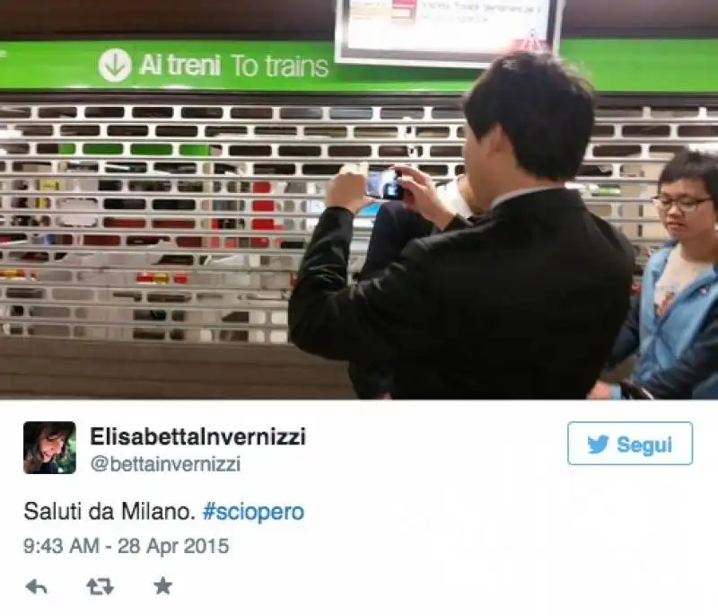 sciopero trasporti milano 28 aprile 2015  1