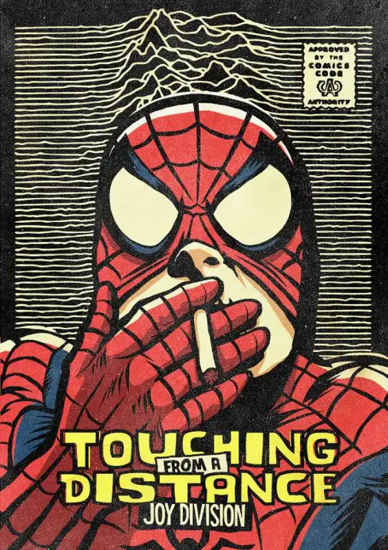 spiderman joy division