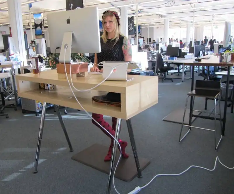 standing desk lavorare in piedi  5