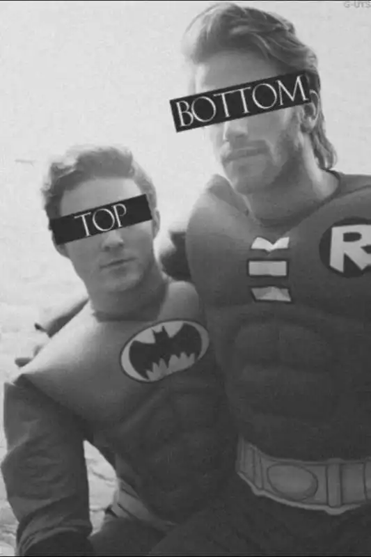 batman e robin coppia gay