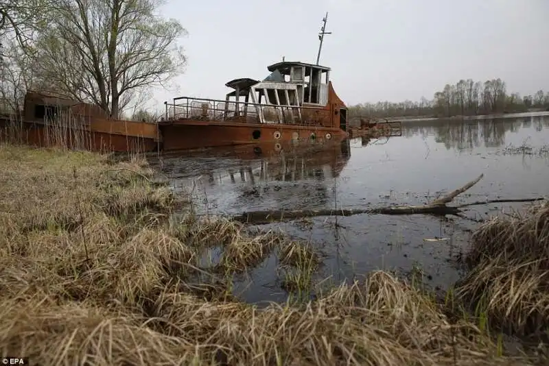 chernobyl fiume di pripyat