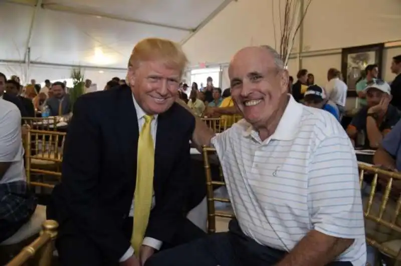 donald  trump rudy giuliani