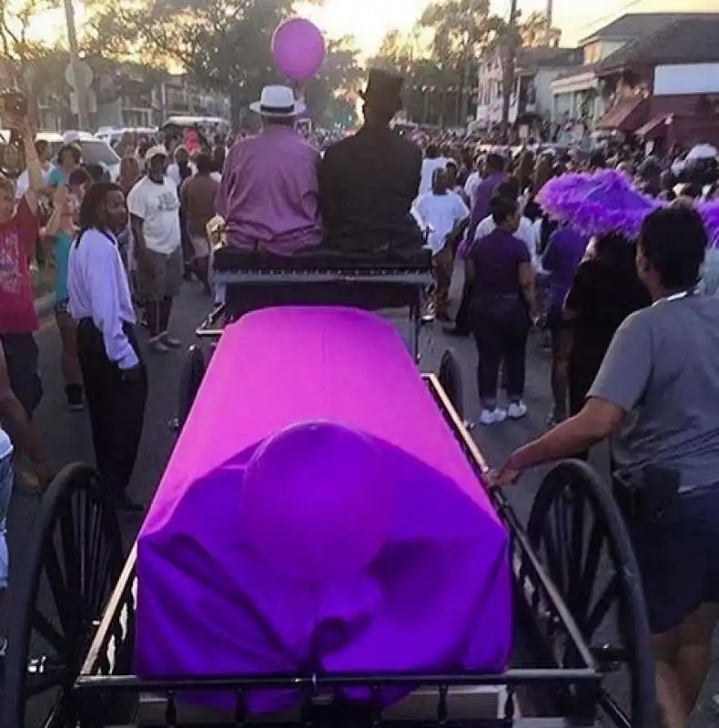 funerale di prince a new orleans