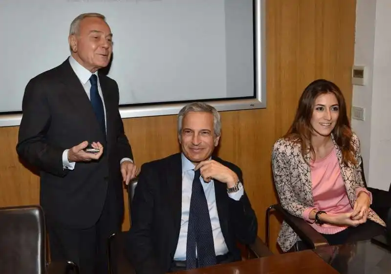 gianni letta  paolo veronesi annalisa chirico