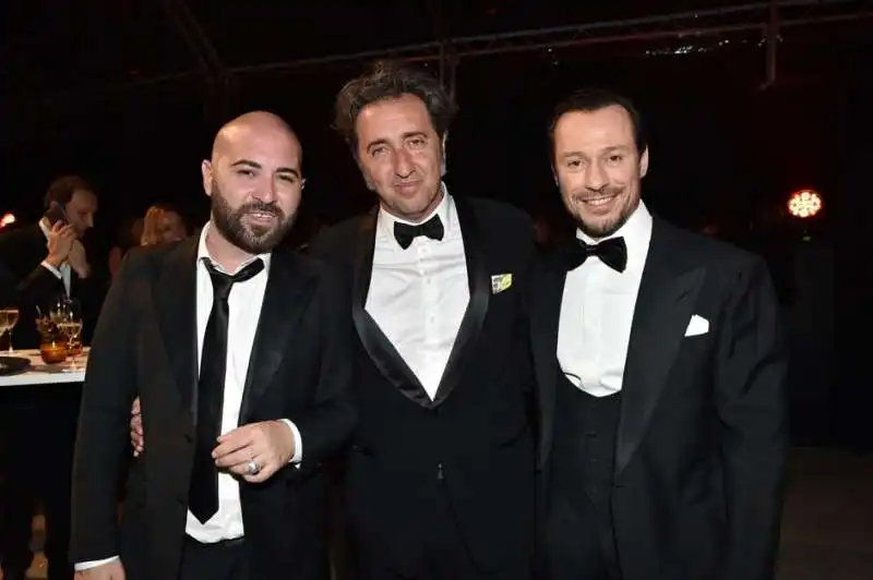 giuliano sangiorgi   paolo sorrentino  stefano accorsi