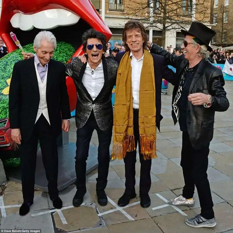 i rolling stones alla saatchi gallery 2