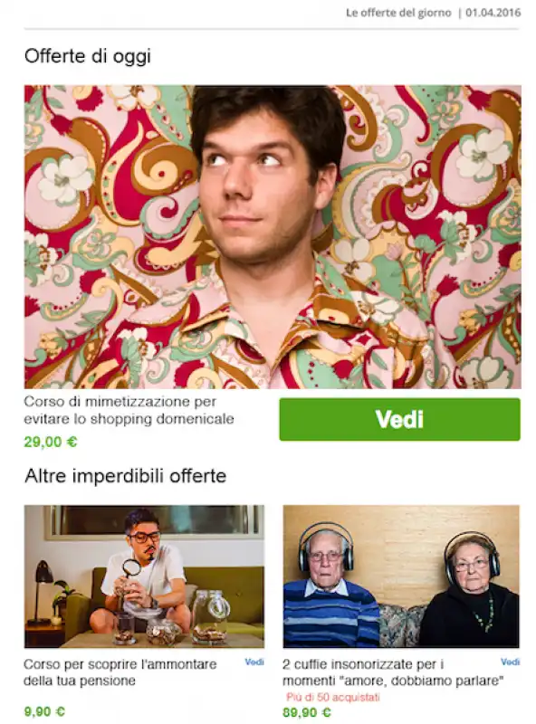 il quirky deal di groupon