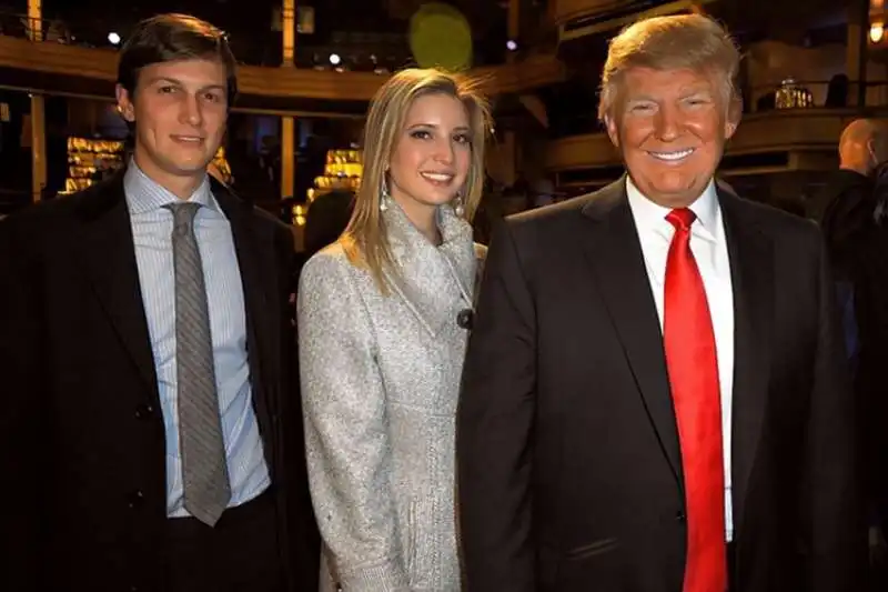 ivanka e donald trump  jared kushner