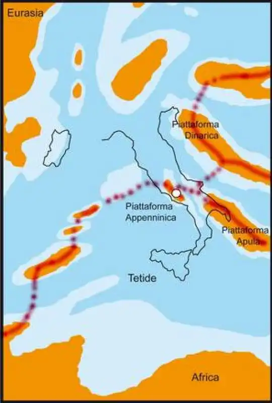 l'italia al tempo del dinosauro tito