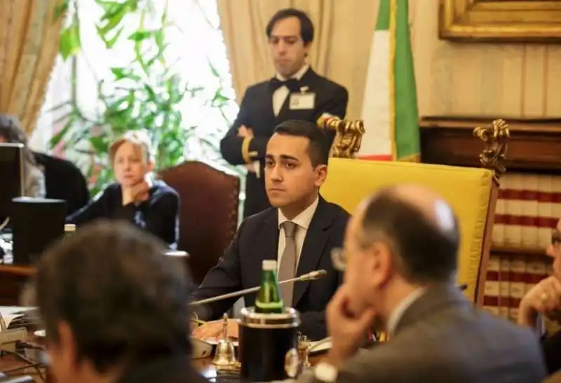 LUIGI DI MAIO ALLA CAMERA