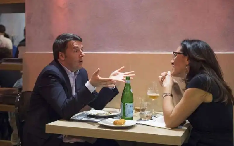 MATTEO RENZI E VALERIA VALENTE