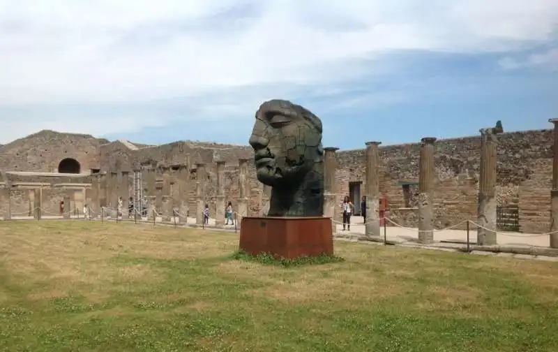 mitoraj a pompei