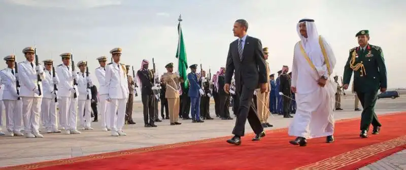 OBAMA IN ARABIA SAUDITA