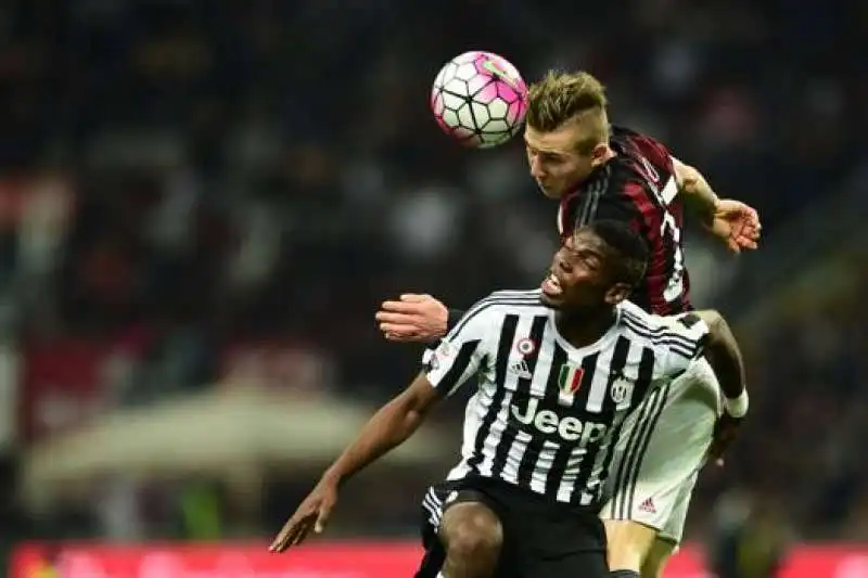 pogba in milan juventus