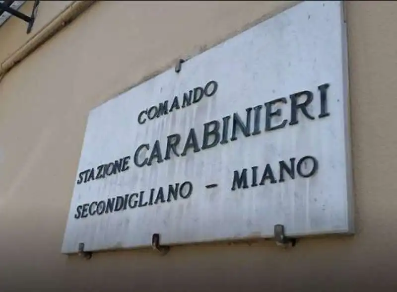 raffiche sui carabinieri