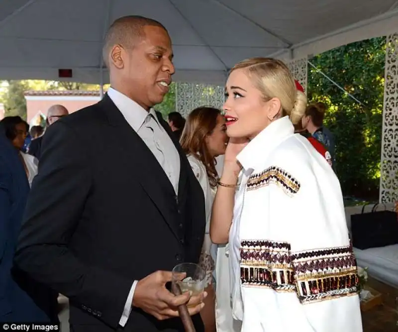 ritaora con jay z