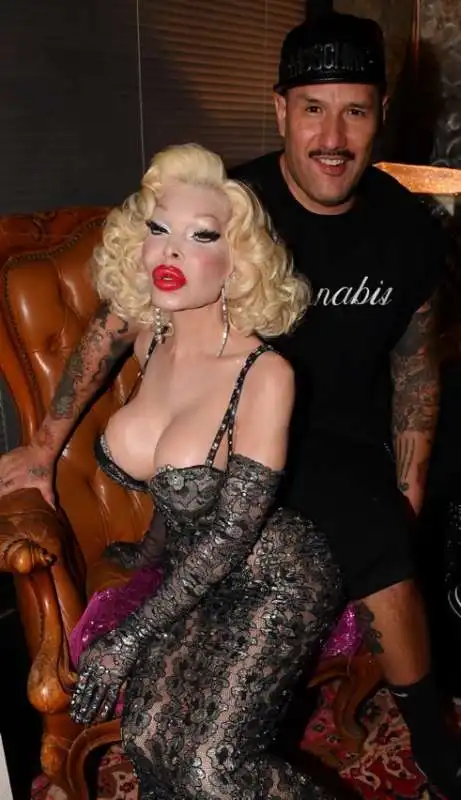 amanda lepore e marco ovando