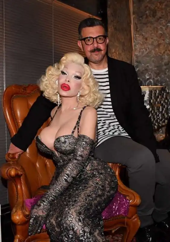 antonello sollo  con amanda lepore