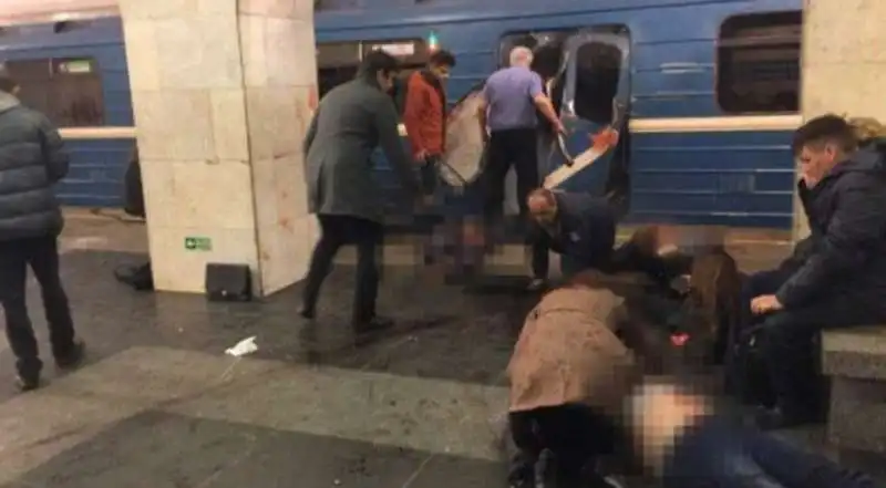 attentato alla metro di san pietroburgo 