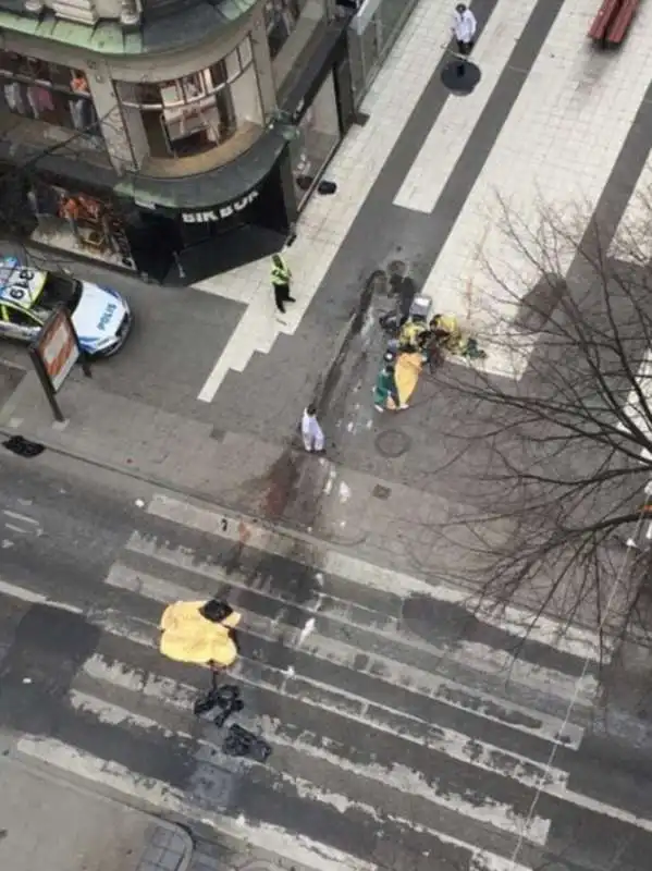 ATTENTATO NEL CENTRO DI STOCCOLMA