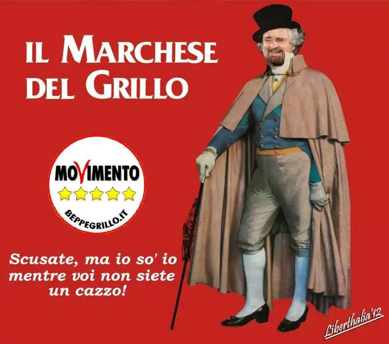 BEPPE GRILLO marchese