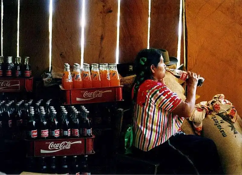 coca cola  in chiapas messico