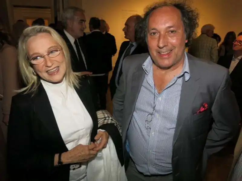 eleonora giorgi con fulvio abbate foto andrea arriga