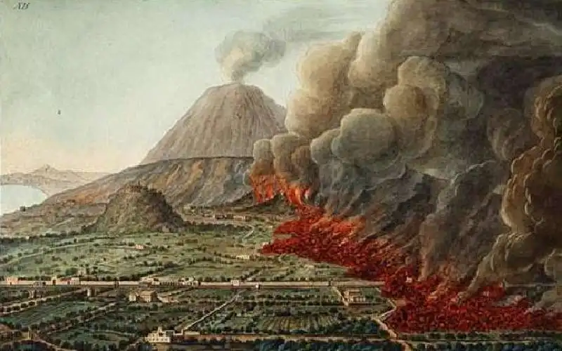 ERUZIONE VESUVIO