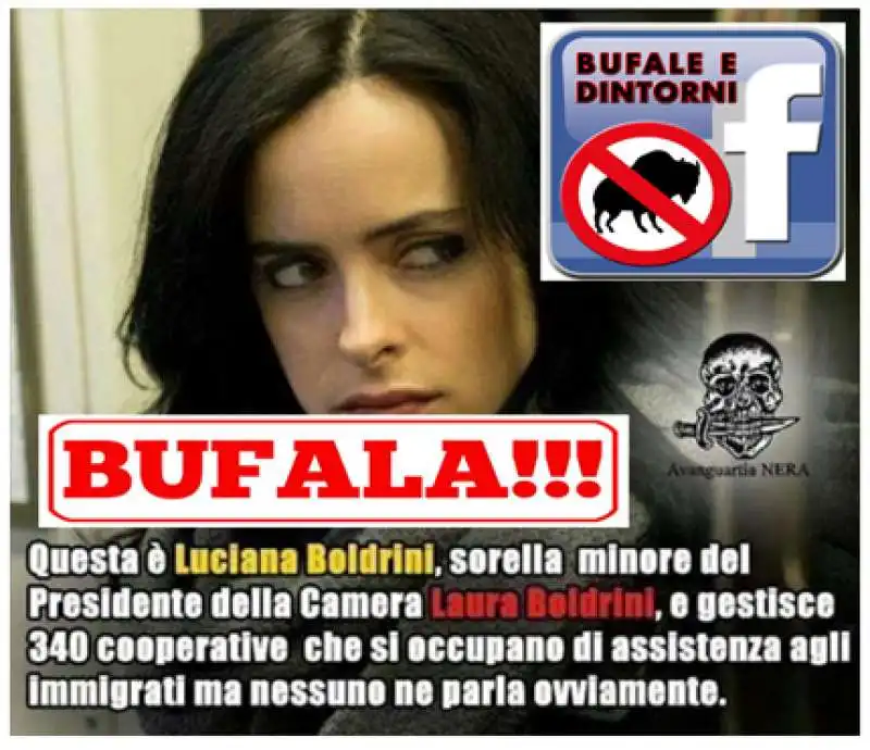 FAKE NEWS CONTRO LAURA BOLDRINI