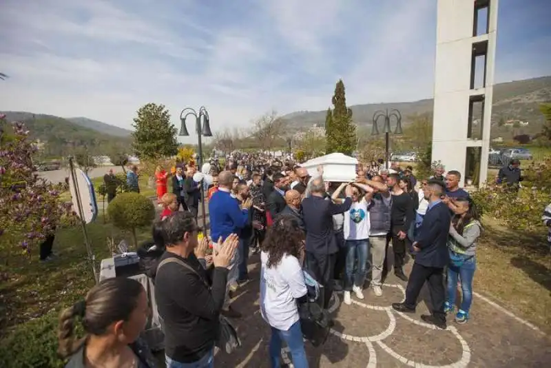 FUNERALE DI EMANUELE MORGANTI